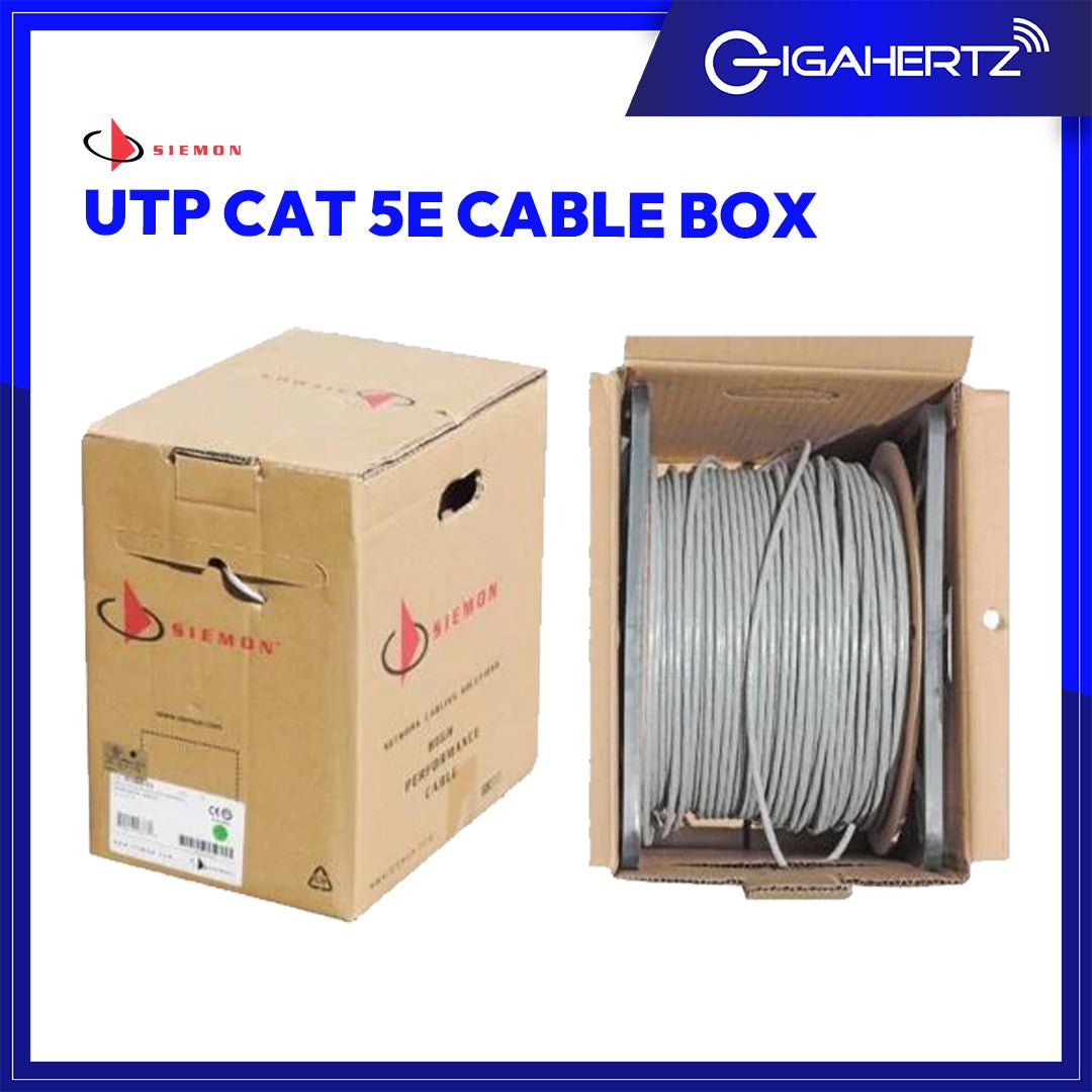 Siemon UTP CAT 5E Cable Box | Gigahertz