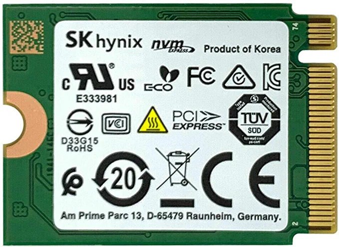 Sk Hynix 256GB NVMe PCIe | Gigahertz