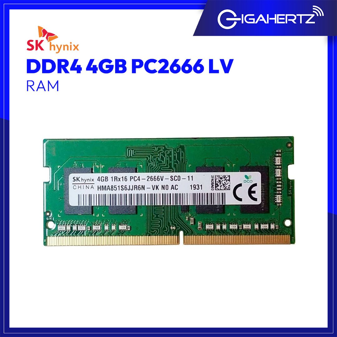 SK Hynix DDR4 4GB RAM PC2666 LV | Gigahertz