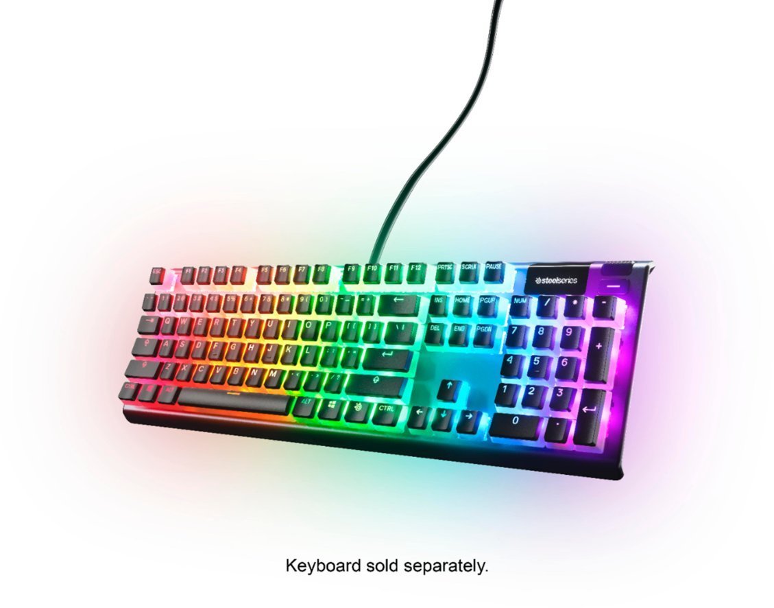 SteelSeries PRISMCAPS Universal Double Shot PBT Keycaps | Gigahertz