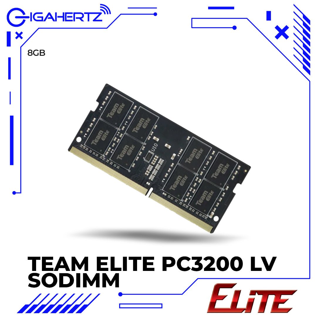 Team Elite 8GB PC3200 LV SODIMM | Gigahertz