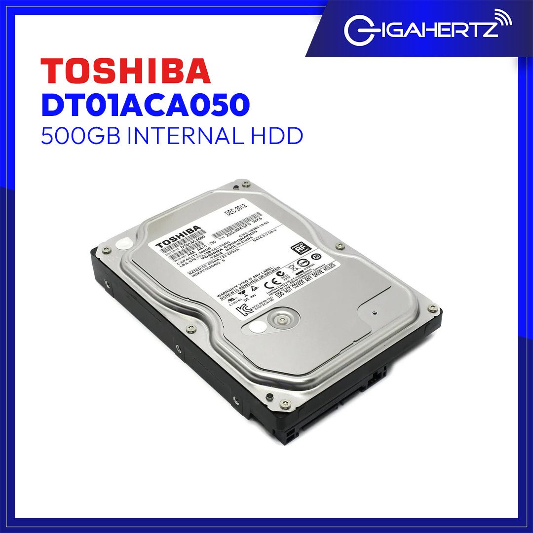 Toshiba DT01ACA050 500GB Internal HDD | Gigahertz