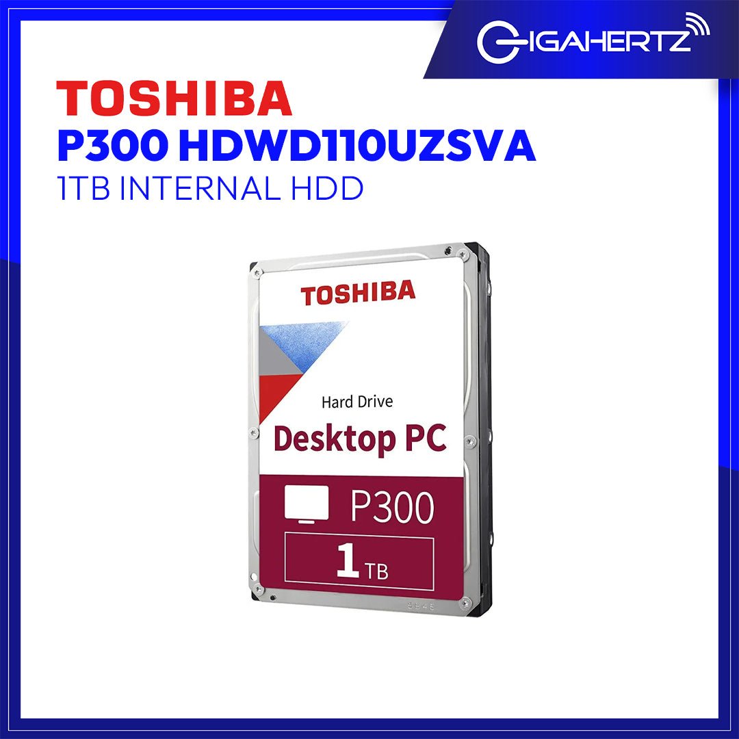 Toshiba P300 HDWD110UZSVA 1TB Desktop PC HDD | Gigahertz