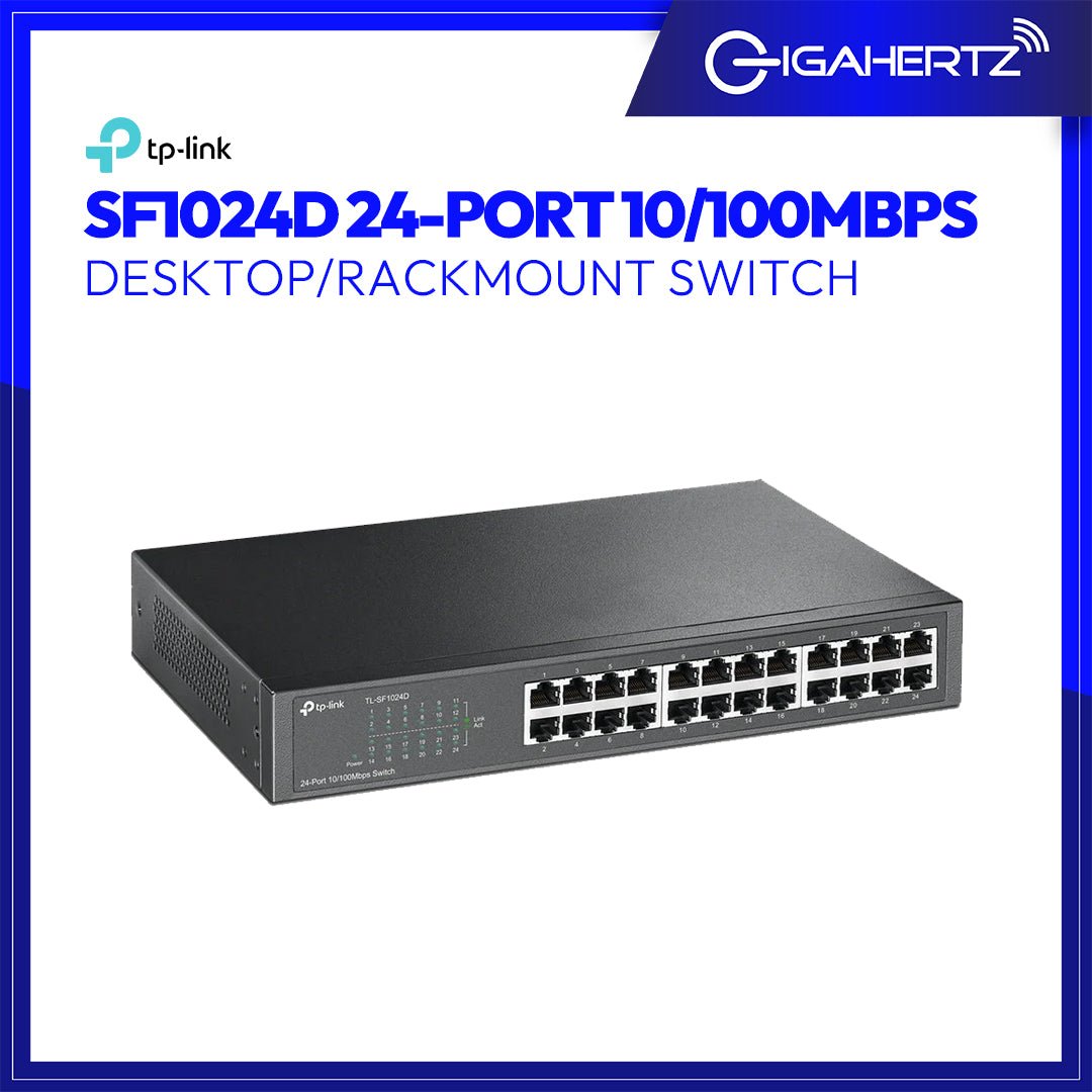 TP - Link SF1024D 24 - port 10/100Mbps Desktop/Rackmount Switch | Gigahertz