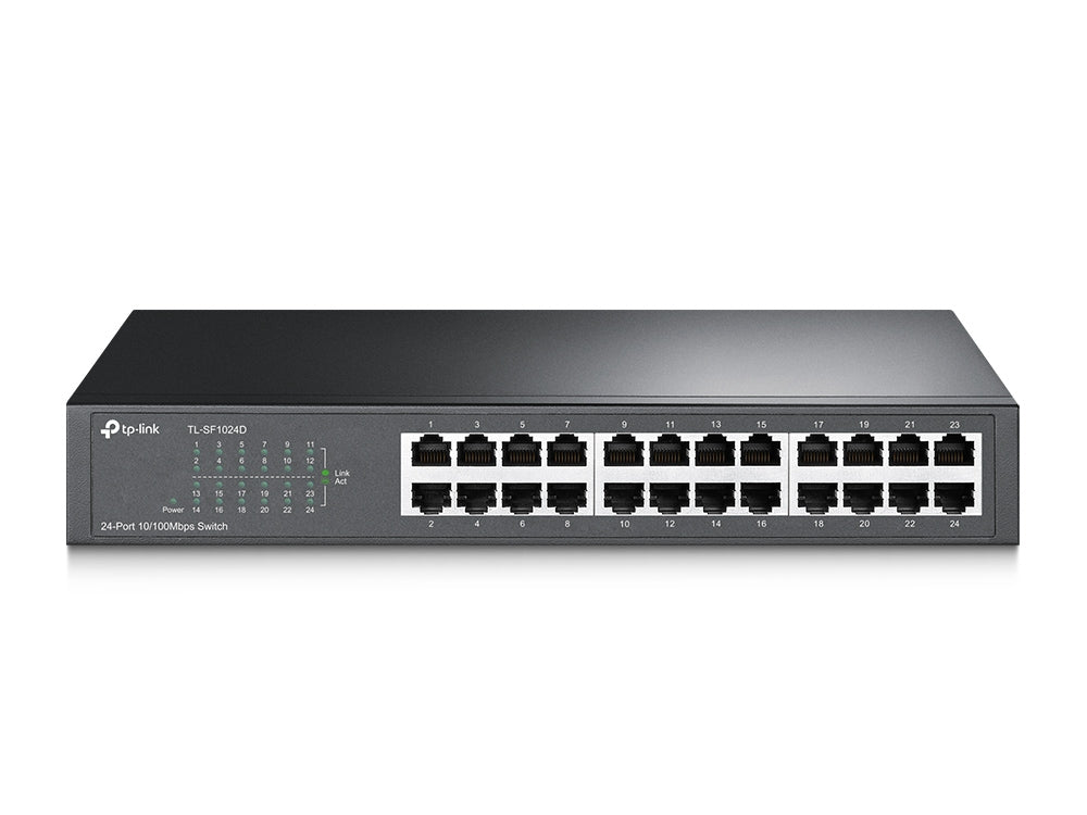 TP - Link SF1024D 24 - port 10/100Mbps Desktop/Rackmount Switch | Gigahertz