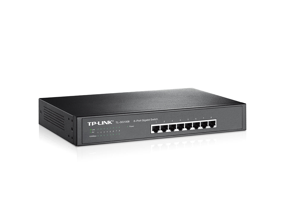 TP - Link SG1008 8 Port Gigabit Switch | Gigahertz