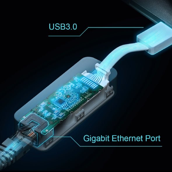 TP - Link UE300 USB 3.0 to Gigabit Ethernet Network Adapter | Gigahertz