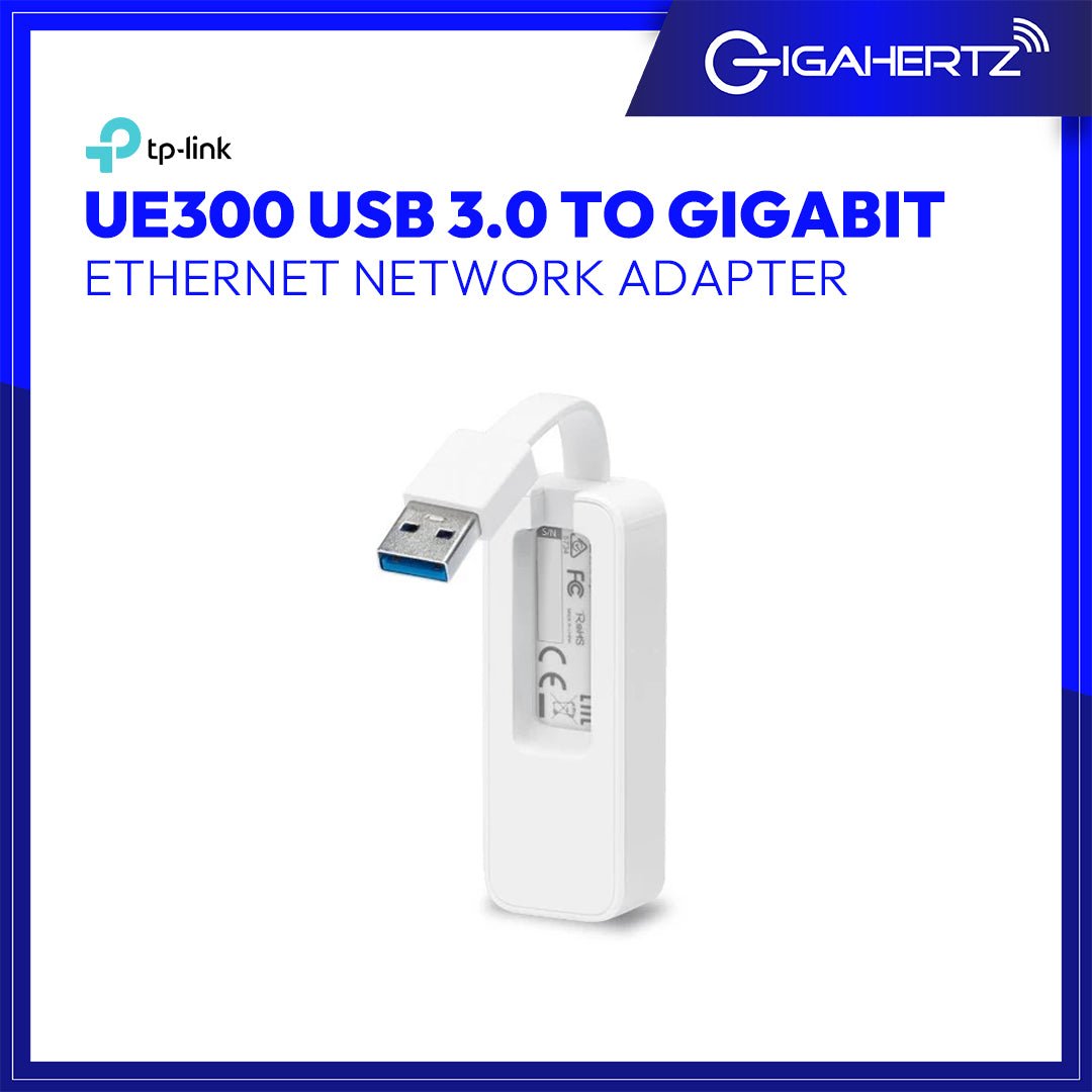 TP - Link UE300 USB 3.0 to Gigabit Ethernet Network Adapter | Gigahertz