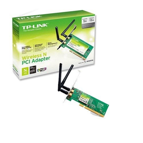 TP - Link WN851N 300Mbps Wireless N PCI Adapter | Gigahertz