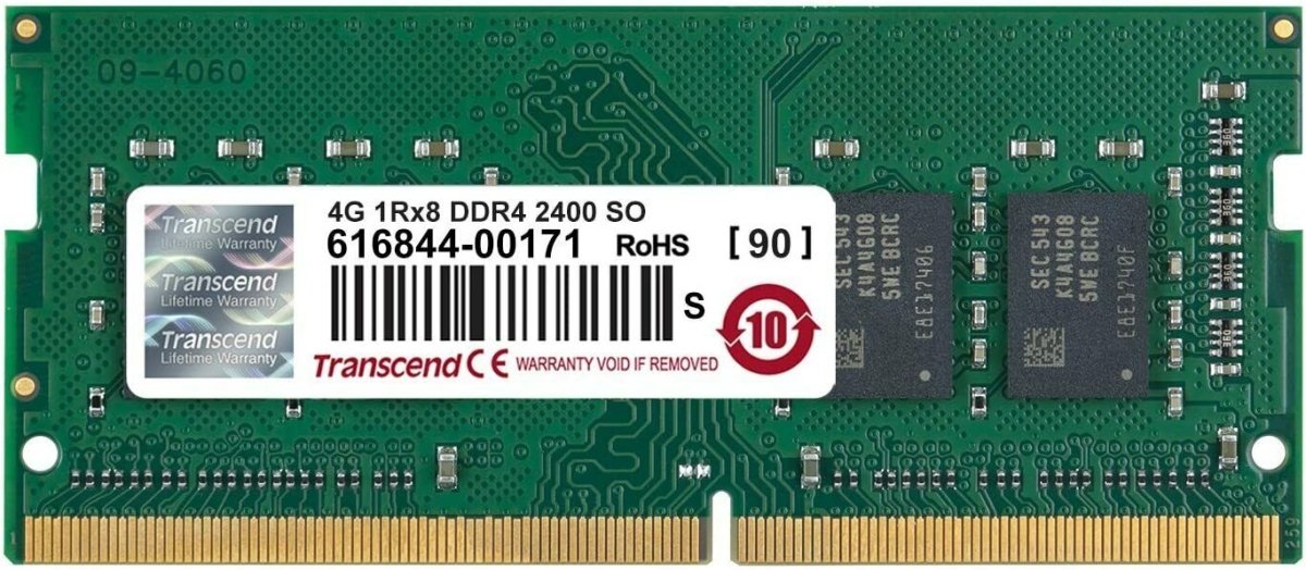 Transcend 4GB PC2400 | Gigahertz