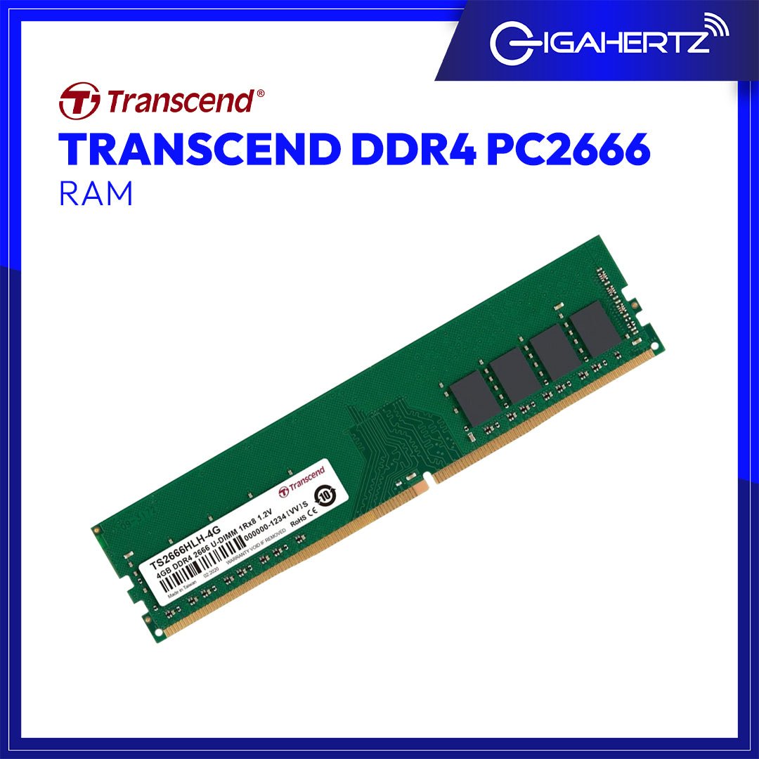 Transcend DDR4 PC2666 RAM | Gigahertz