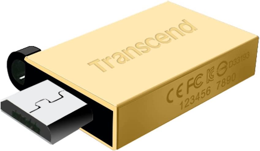 Transcend JetFlash 380 OTG Flash Drive 32GB USB 2.0 | Gigahertz