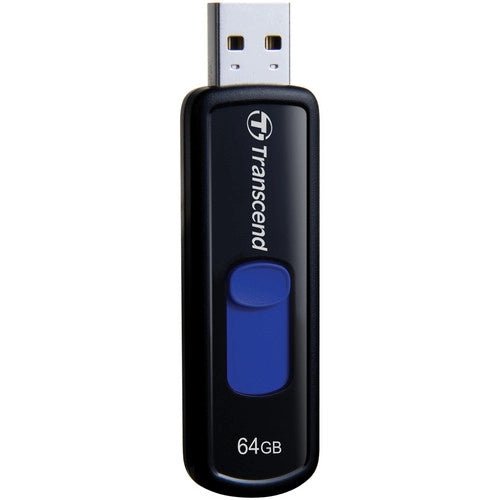 Transcend JetFlash 500 64GB USB 2.0 Flash Drive | Gigahertz