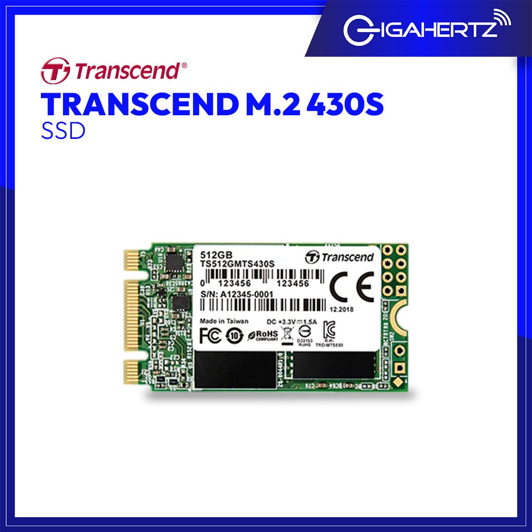 Transcend M.2 SSD 430S | Gigahertz