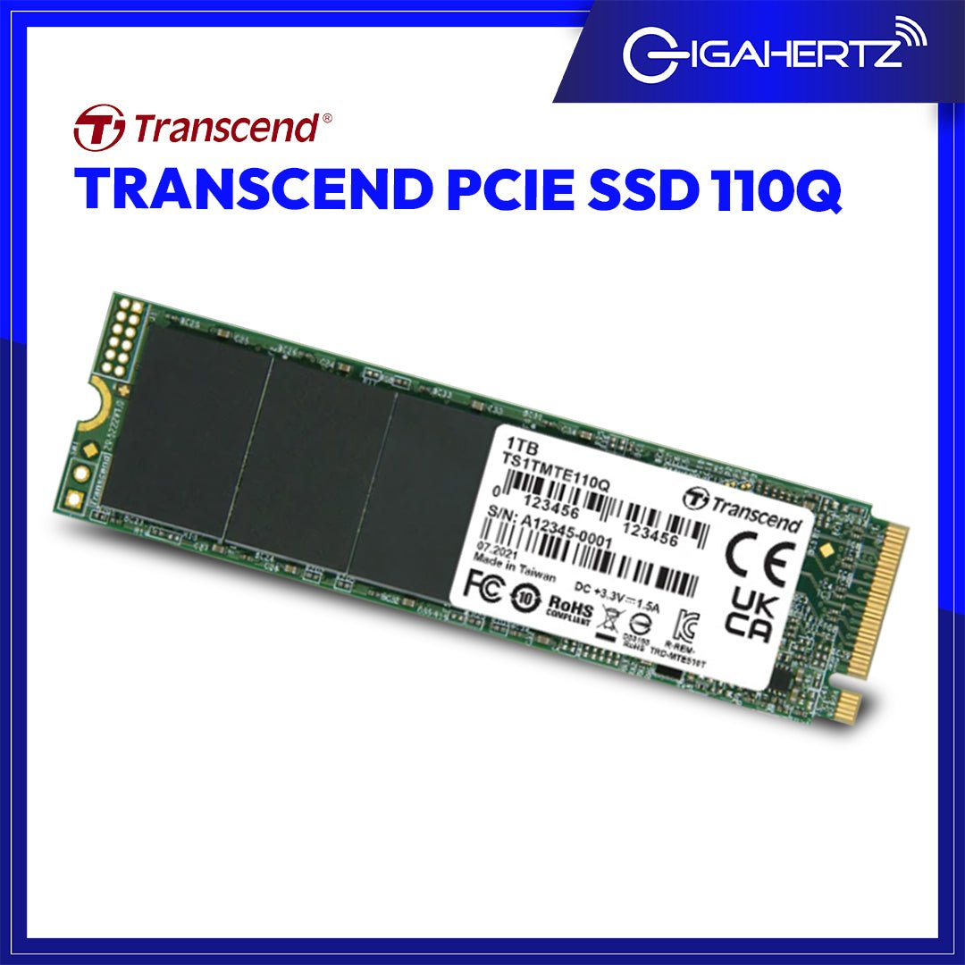 Transcend PCIe SSD 110Q | Gigahertz