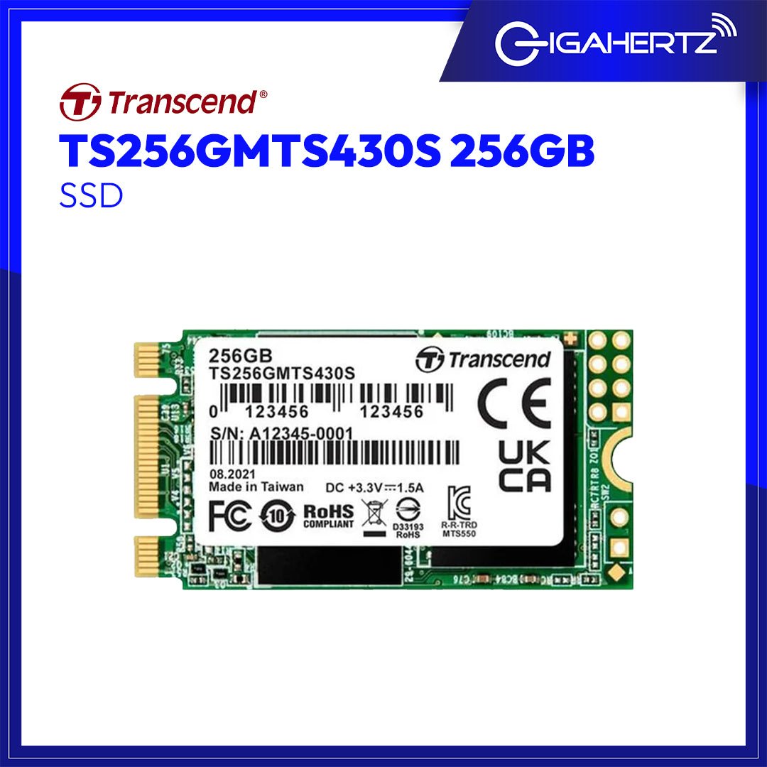 TRANSCEND TS256GMTS430S 256GB | Gigahertz