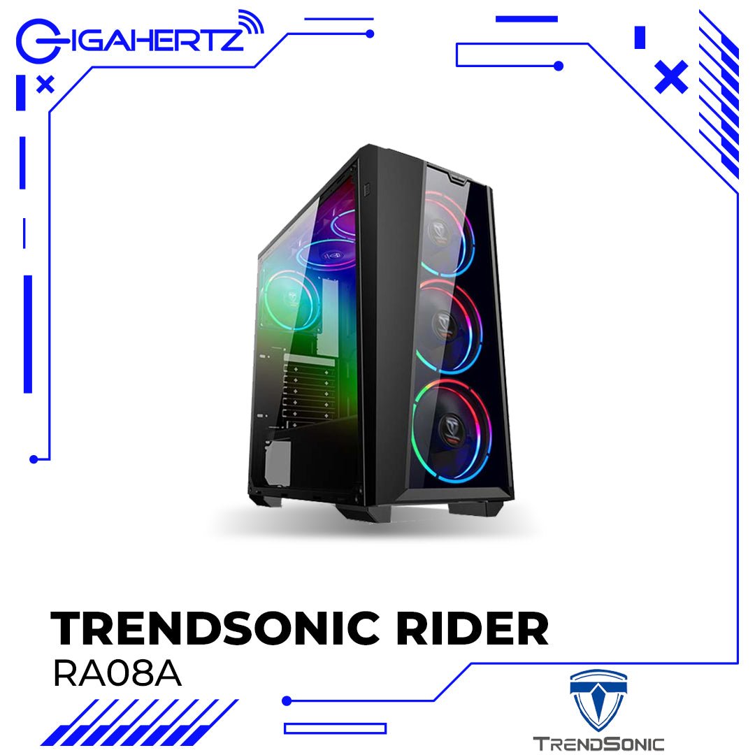 Trendsonic RAIDER RA08A ATX Gaming Case | Gigahertz