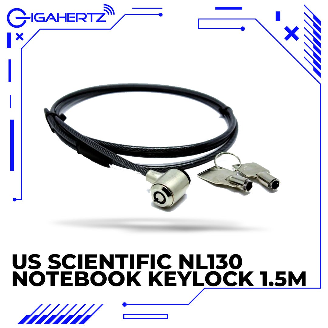 US Scientific NL130 Notebook Keylock 1.5M | Gigahertz