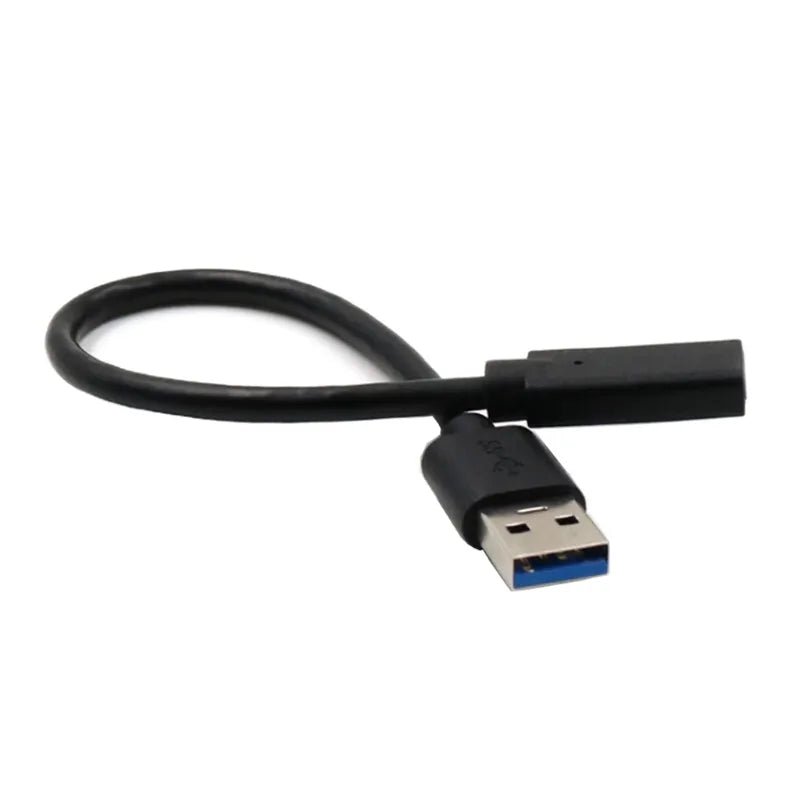 USB Type C Female To USB Male Adapter Cable | Gigahertz