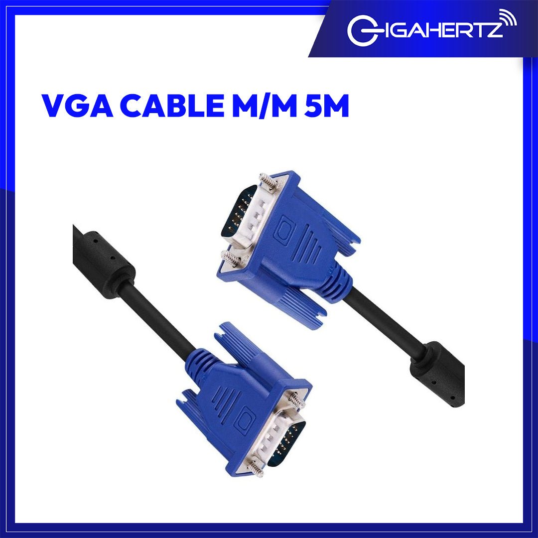 VGA CABLE M/M 5M | Gigahertz