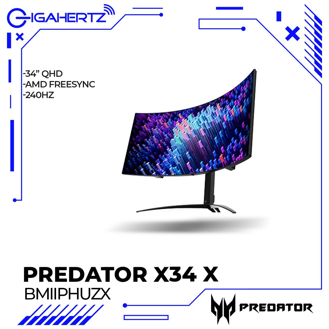 Predator X34 X Widescreen Gaming OLED Monitor