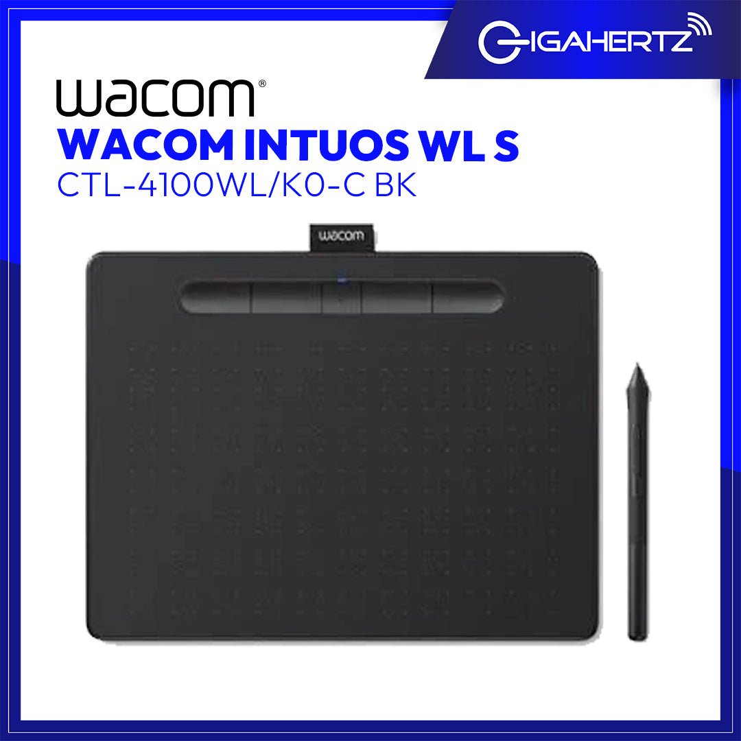 Wacom Intuos WL S CTL - 4100WL/K0 - C BK | Gigahertz