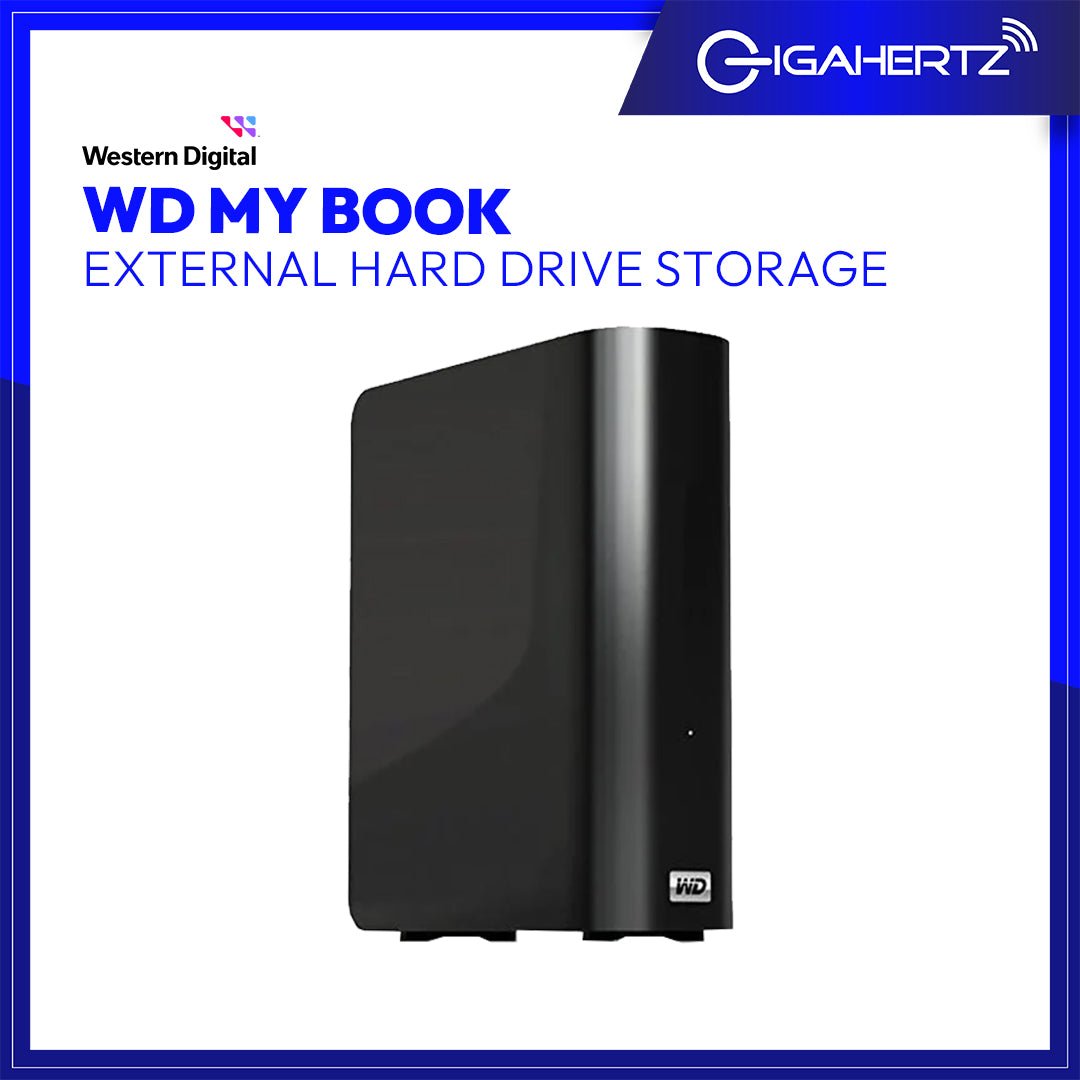 WD My Book 1TB External Hard Drive Storage USB 3.0 File Backup and Storage | Gigahertz