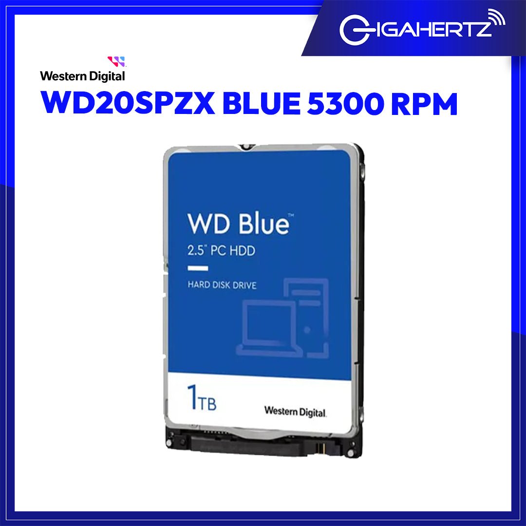 WD20SPZX Blue 5300 RPM | Gigahertz