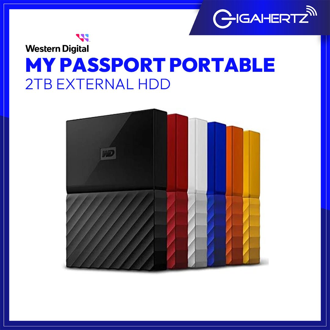 Western Digital My Passport Portable 2TB | Gigahertz