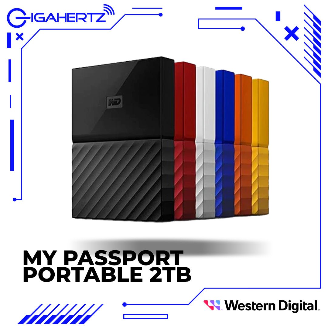 Western Digital My Passport Portable 2TB | Gigahertz