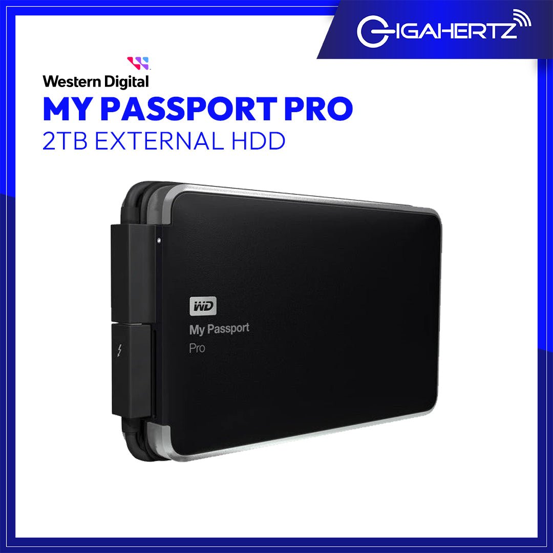 Western Digital My Passport Pro 2TB | Gigahertz