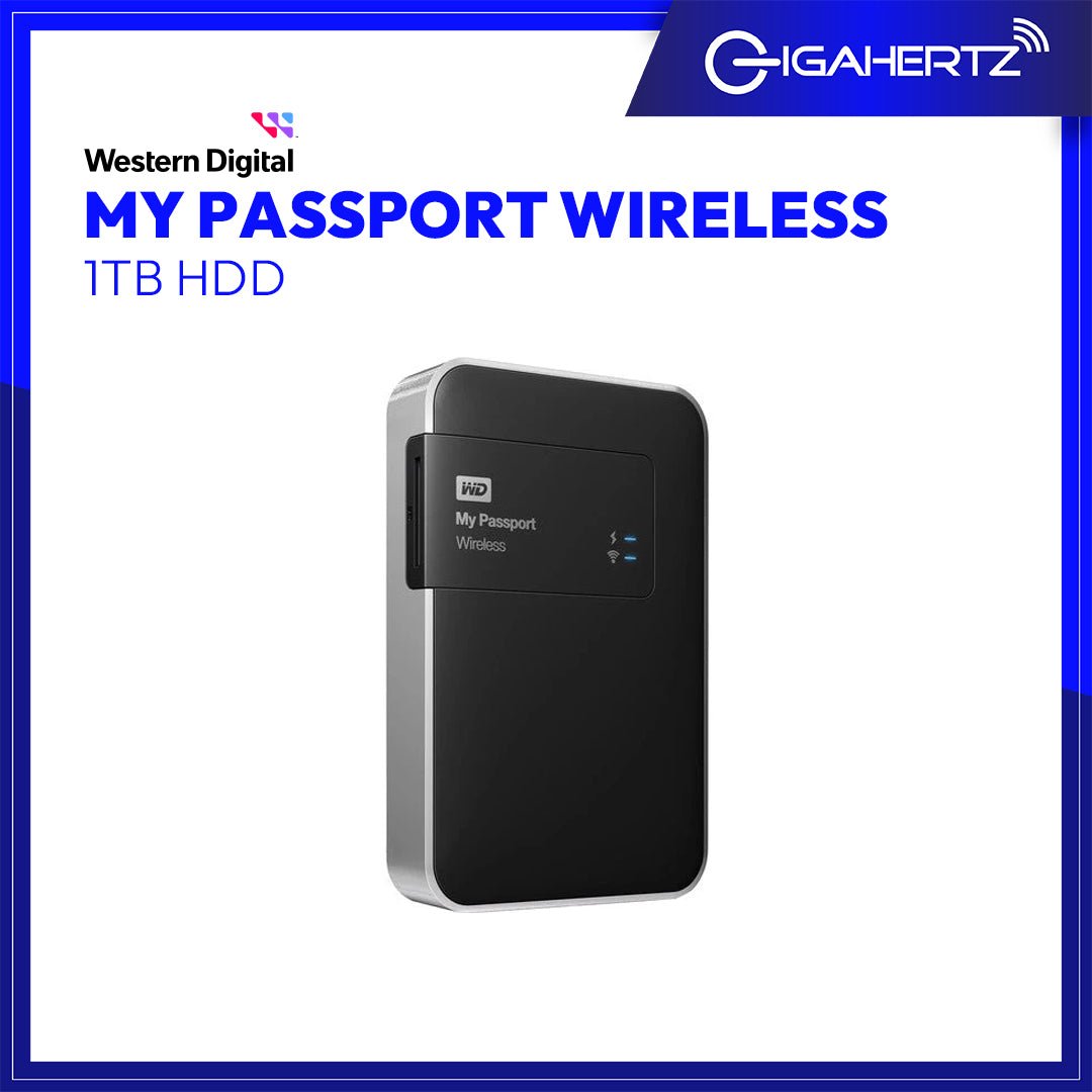 Western Digital My Passport Wireless 1TB | Gigahertz