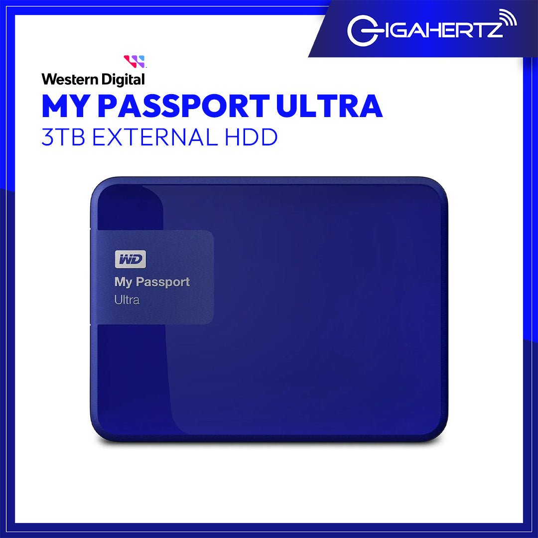 Western Digital WD My Passport Ultra 3TB | Gigahertz