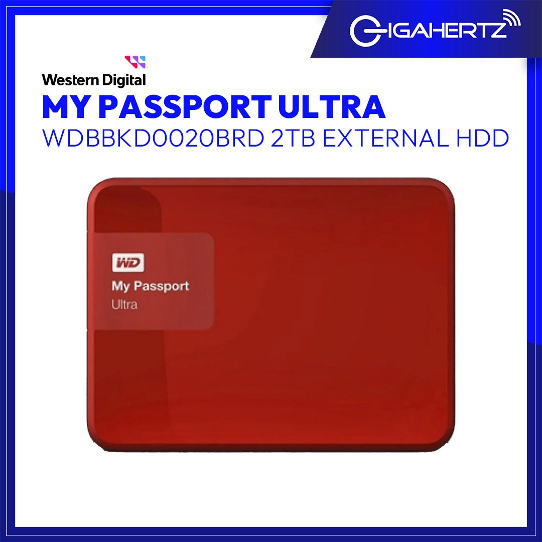 Western Digital WD My Passport Ultra WDBBKD0020BRD | Gigahertz