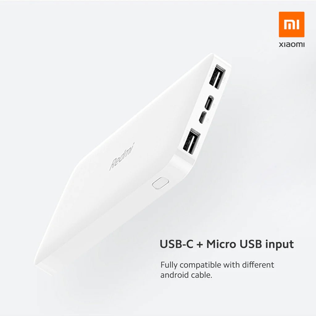 Xiaomi 10000 mAh Redmi Power Bank | Gigahertz