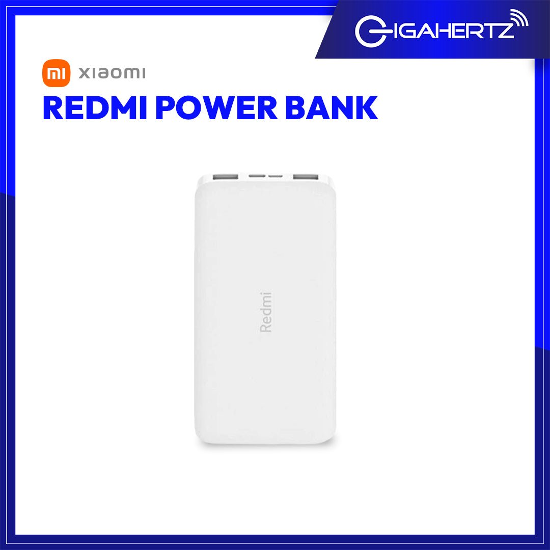 Xiaomi 10000 mAh Redmi Power Bank | Gigahertz