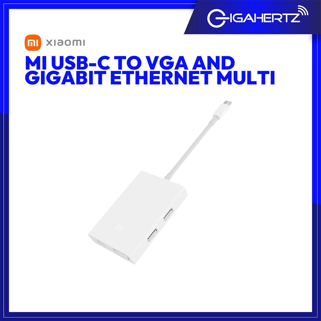 Xiaomi Mi USB - C to VGA and Gigabit Ethernet Multi (Demo Unit) | Gigahertz