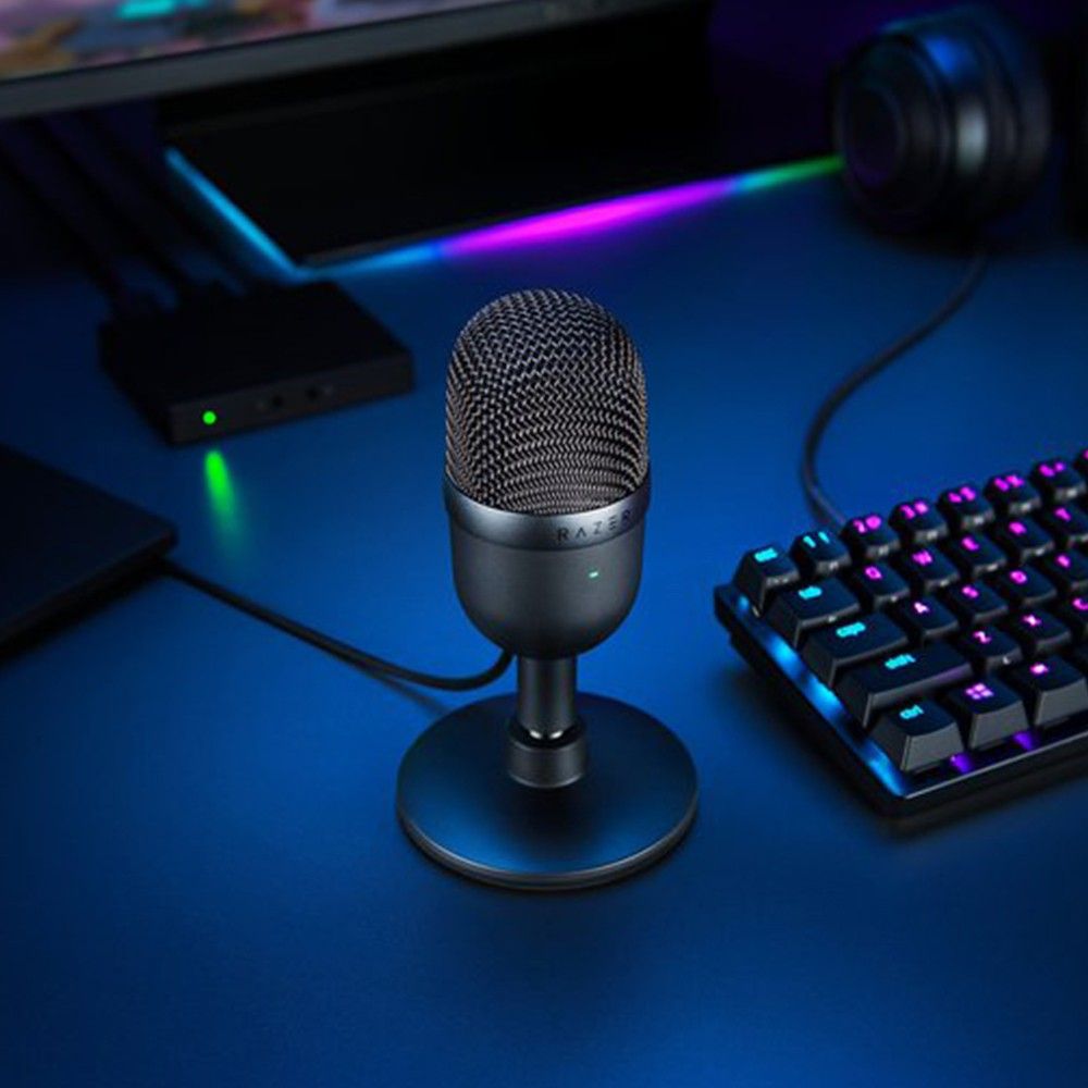 Razer Seiren Mini Wired Ultra-Compact Condenser Microphone